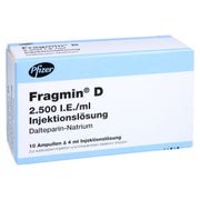 Fragmin D Injektionslösung Ampullen 10X4 ml