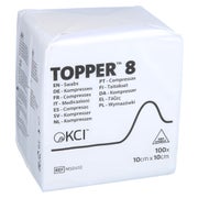 Topper 8 Kompr.10x10 cm unsteril 100 St