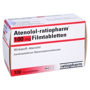 ATENOLOL-ratiopharm 100 mg Filmtabletten 100 St