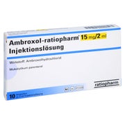 AMBROXOL-ratiopharm 15 mg/2 ml 10 St