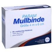 Mullbinden 6 cmx4 m unverpackt 20 St