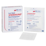 ROGG Steriwund Kompr.10x10 cm steril 8fa 5X2 St