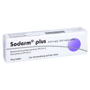 Soderm plus 0,64 mg/g + 30 mg/g Salbe 10 g