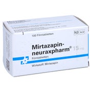 MIRTAZAPIN-neuraxpharm 15 mg Filmtabletten 100 St