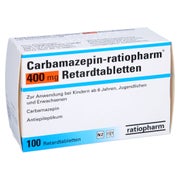 CARBAMAZEPIN-ratiopharm 400 mg Retardtabletten 100 St