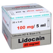 LIDOCAIN HCl B.Braun 2% Miniplasco connect Inj.-L. 20X5 ml