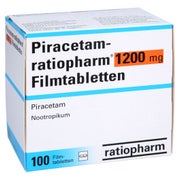 PIRACETAM-ratiopharm 1200 mg Filmtabletten 100 St