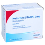 Ketotifen Stada 1 mg Hartkapseln 50 St