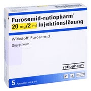 FUROSEMID-ratiopharm 20 mg/2 ml Inj.-Lsg.Ampullen 5 St