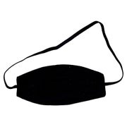 Augenbinde oval M.gummiband schwarz 1 St