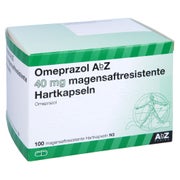 OMEPRAZOL AbZ 40 mg magensaftresistente Kapseln 100 St