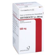 ERYTHROCIN i.v. 500 mg Trockensub.o.Lösungsm. 1 St