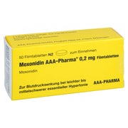 MOXONIDIN AAA-Pharma 0,2 mg Filmtabletten 50 St