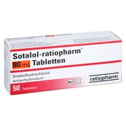 Sotalol-ratiopharm 80 mg Tabletten 50 St