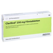 Clarilind 250 mg Filmtabletten 20 St