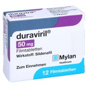 Produktabbildung: Duraviril 50 mg Filmtabletten 12 St