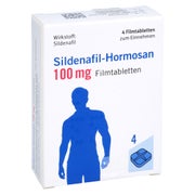 Produktabbildung: SILDENAFIL-Hormosan 100 mg Filmtabletten 4 St
