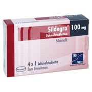Produktabbildung: Sildegra 100 mg Schmelztabletten 4 St