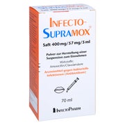 Infectosupramox 400/57mg/5ml Saft 70 ml