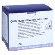 BD Aufziehkanüle M.filter 18 Gx1 1/2 1,2 100 St