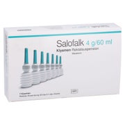 SALOFALK 4 g/60 ml Klysmen Rektalsuspension 7 St
