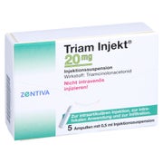 TRIAM INJEKT 20 mg Kristallsuspension in Ampullen 5X0,5 ml