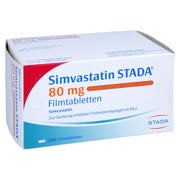 Simvastatin Stada 80 mg Filmtabletten 100 St