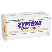 Zyprexa 2,5 mg überzogene Tabletten 70 St