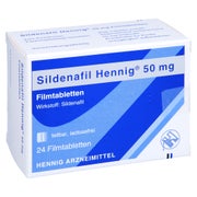 Sildenafil Hennig 50 mg Filmtabletten 24 St