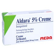 Aldara 5% Creme Sachets 24 St