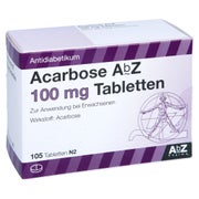 Acarbose AbZ 100 mg Tabletten 105 St