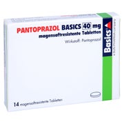 PANTOPRAZOL BASICS 40 mg magensaftres.Tabletten 14 St