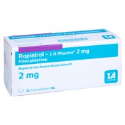 Ropinirol-1a Pharma 2 mg Filmtabletten 21 St