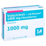 VALACICLOVIR-1A Pharma 1.000 mg Filmtabletten 21 St