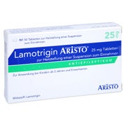 LAMOTRIGIN Aristo 25 mg Tab.z.Her.e.Susp.z.Einn. 50 St