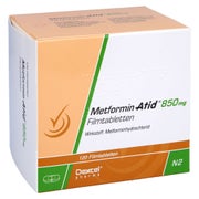 Metformin Atid 850 mg Filmtabletten 120 St