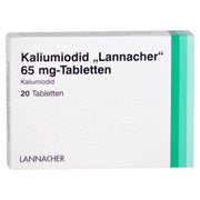 Produktabbildung: Kaliumiodid Lannacher 65 mg Tabletten 20 St