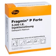 FRAGMIN 5.000 I.E. P Forte Inj.L.i.e.FS.m.Sich-Sy. 20 St
