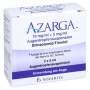 AZARGA 10 mg/ml + 5 mg/ml Augentropfensuspension 3X5 ml