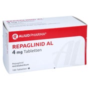 Repaglinid AL 4 mg Tabletten 180 St