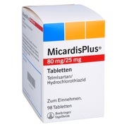 Micardisplus 80 Mg/25 mg Tabletten 98 St