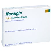 NOVALGIN 2,5 g-Injektionslösung Ampullen 6X5 ml