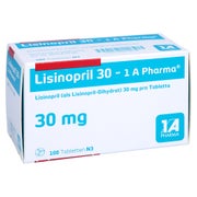 Lisinopril 30-1a Pharma Tabletten 100 St
