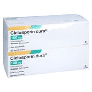 Ciclosporin dura 100 mg Weichkapseln 100 St