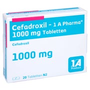 Cefadroxil-1a Pharma 1000 mg Tabletten 20 St