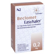 BECLOMET Easyhaler 0,2 mg 200 ED Inhalationspulver 1 St