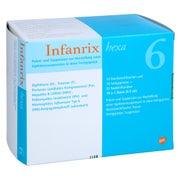 INFANRIX hexa Fertigspr.Plv.u.Susp.z.H.e.Inj.Susp. 10 St