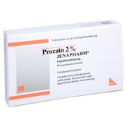 Procain 2% Jenapharm Injektionslösung Am 5X5 ml