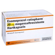 ESOMEPRAZOL-ratiopharm 20 mg magensaftr.Hartkps. 90 St
