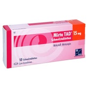 Mirta TAD 15 mg Schmelztabletten 50 St
